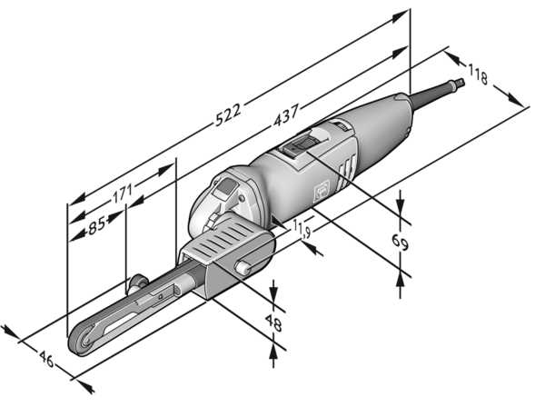 Fein 72280550090 Belt File Bf10-280E/N09 60H120V