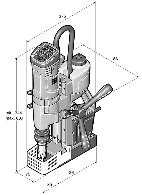 Fein 72705861120 Core Drill.Mach Jmu137-2Qw N09 120V60H