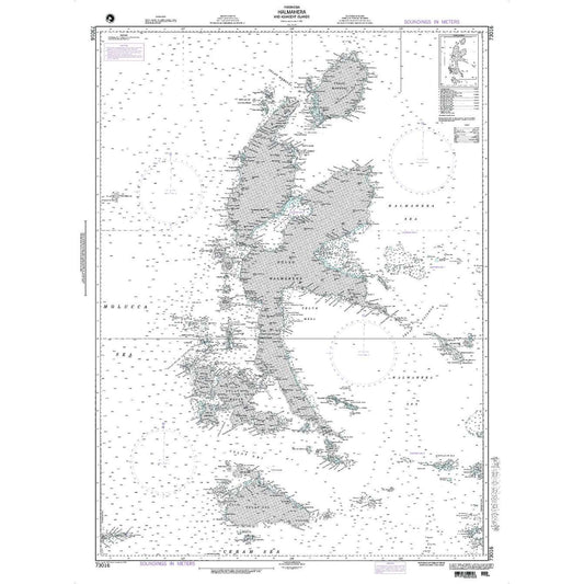 Paradise Clay NGA_73016 NGA Chart Halmahera and Adjacent Islands