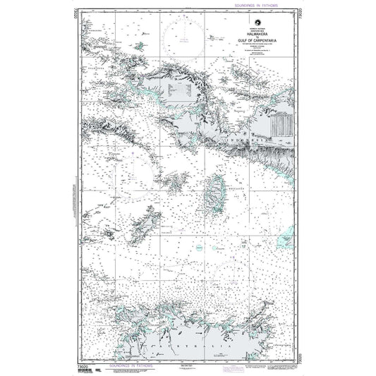 Paradise Clay NGA_73020 NGA Chart Halmahera to Gulf of Carpentaria