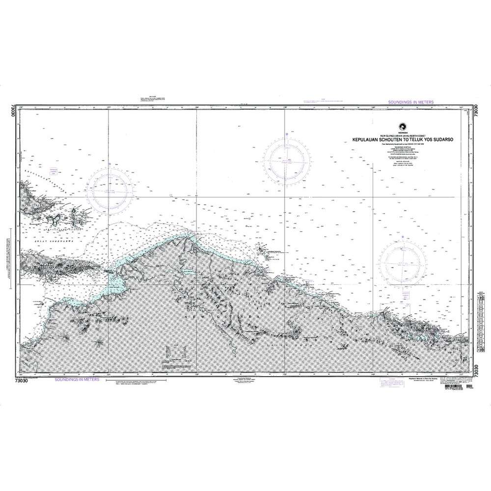 Paradise Clay NGA_73030 NGA Chart Kepulauan Schouten to Teluk Yos Sudarso