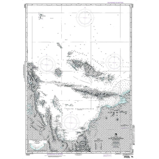 Paradise Clay NGA_73032 NGA Chart Teluk Cenderawasih and Approaches