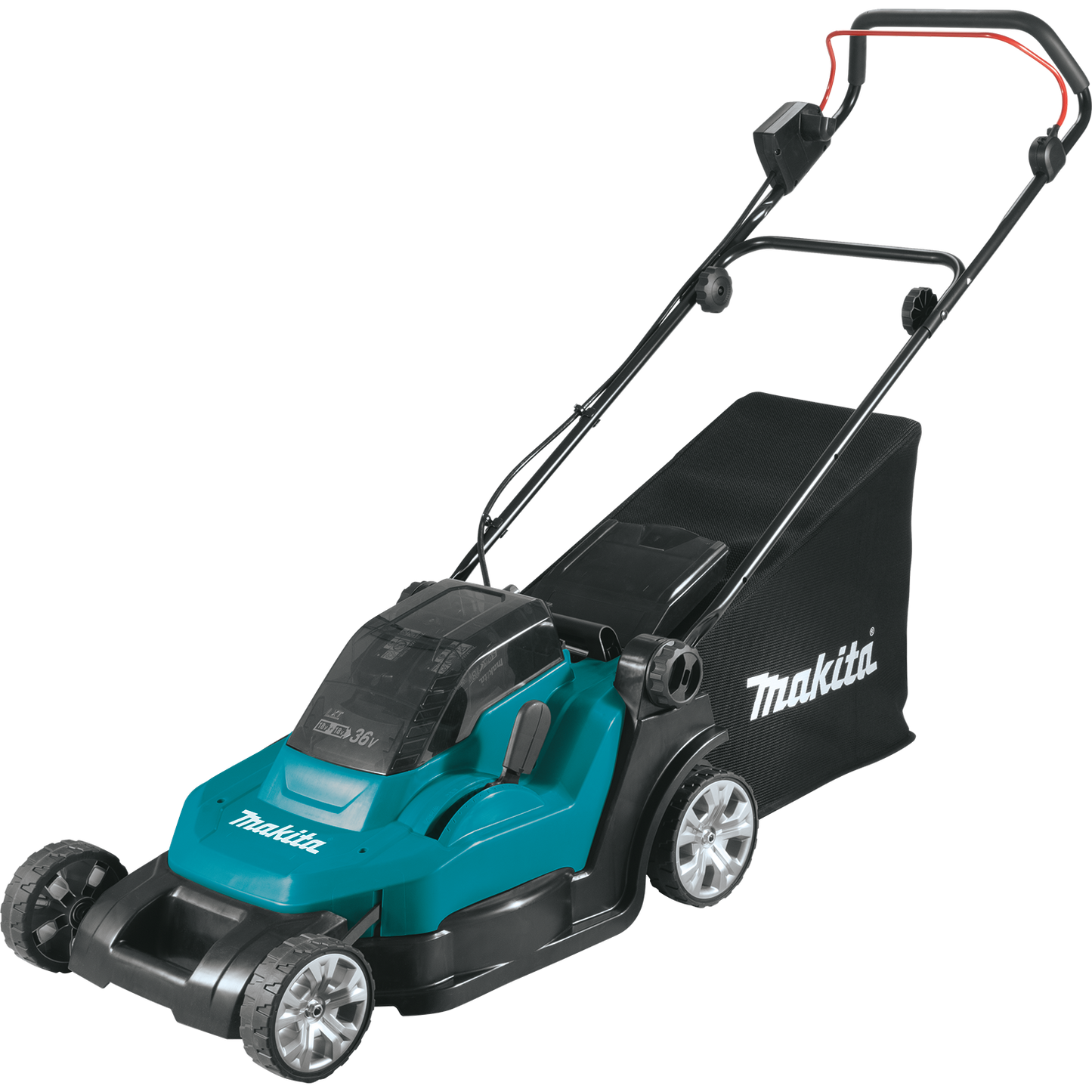 Makita XML05PT 36V (18V X2) LXT® 17" Residential Lawn Mower Kit (5.0Ah)