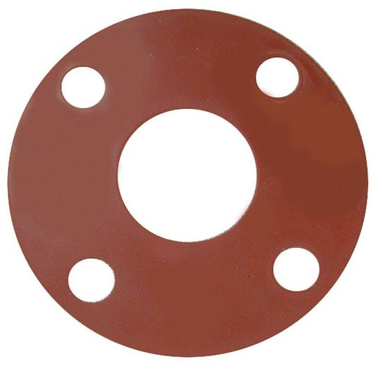 Jones Stephens G51002 2" Red Rubber Full Face Gasket