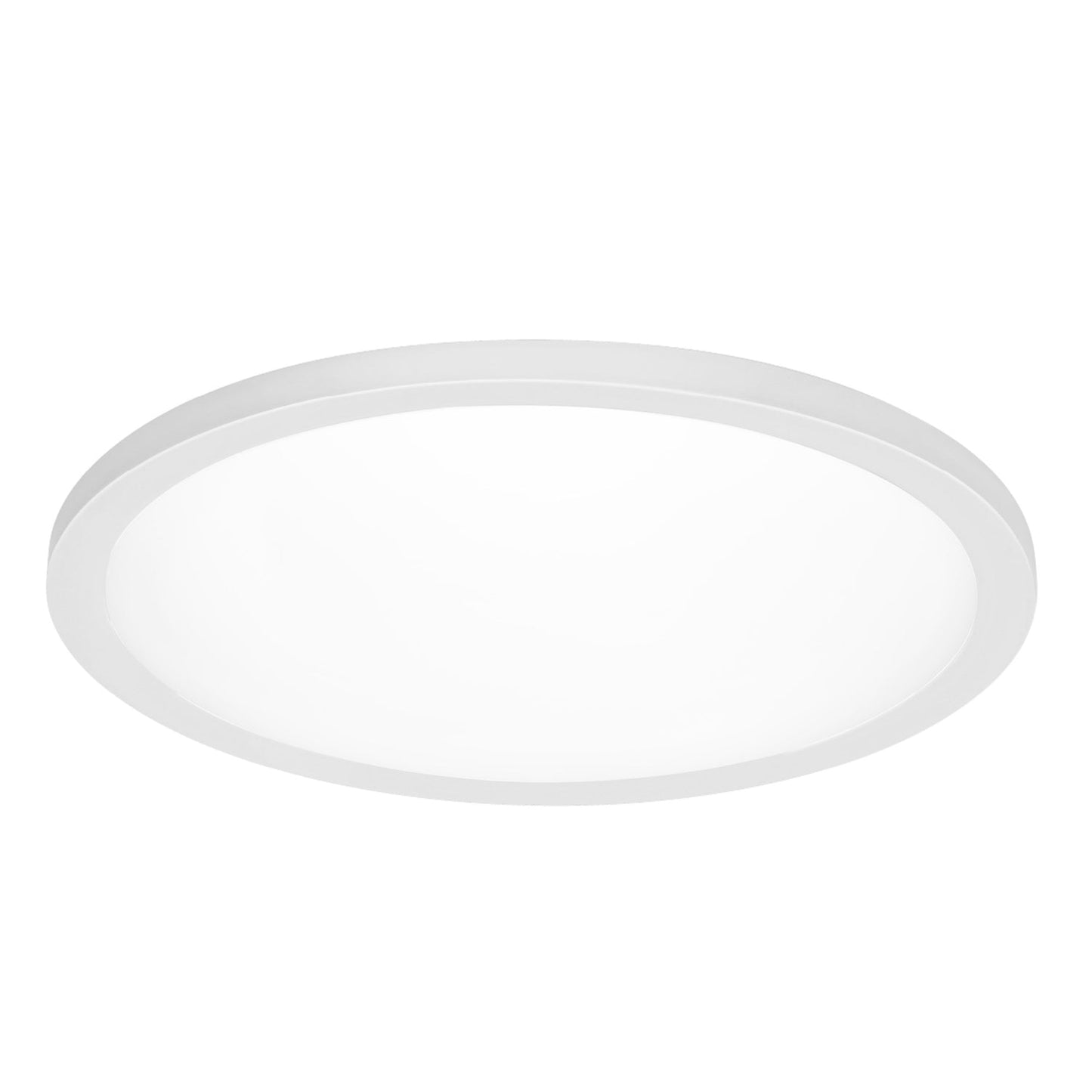 Feit Electric 74202/6WYCA 5 in. Round 7.2W (50W Replacement) Selectable White Dimmable LED Flat Panel Ceiling Downlight, White