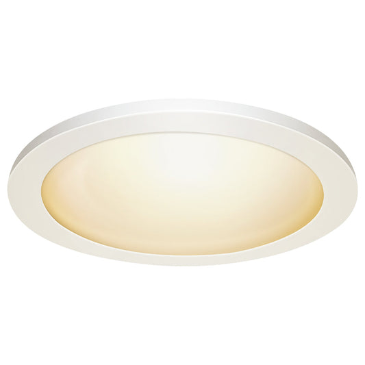 Feit Electric 74210/6WY 11 in. 12.5W (22W Replacement) Color Selectable (5CCT) White Round Flat Panel Ceiling Downlight