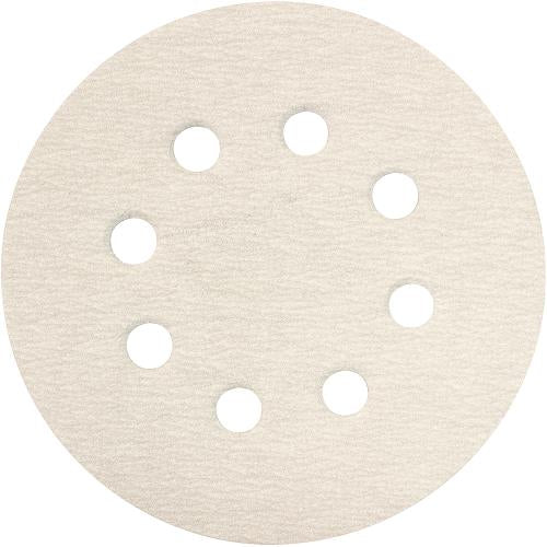 Makita 742135-A 5" Round Abrasive Paper, Pressure Sensitive Adhesive (PSA), 180 Grit, 5/pk