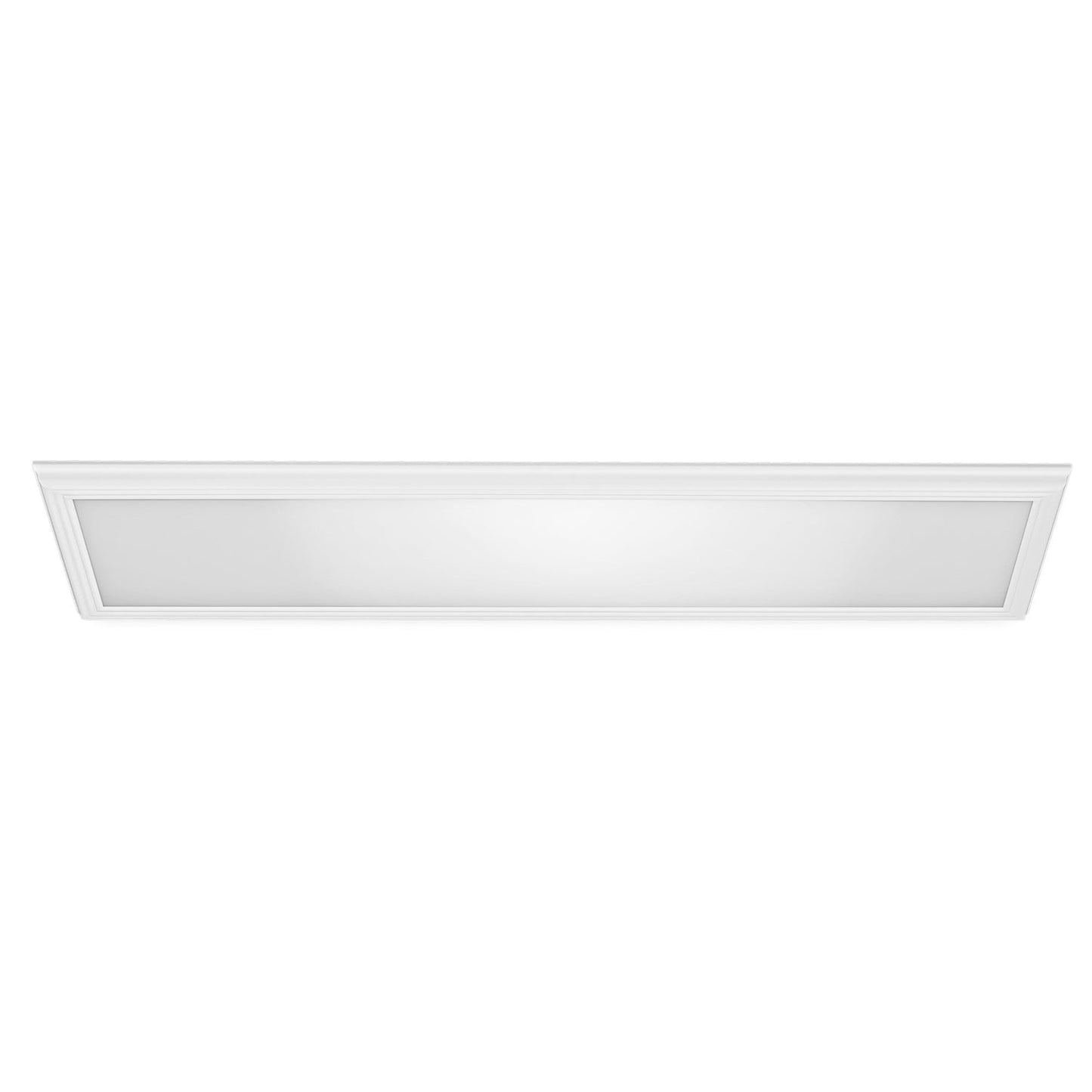 Feit Electric 74218/6WY 1 ft. x 4 ft. 48W (64W Equivalent) Color Selectable (5CCT) Dimmable White Flat Panel Decorative Light Fixture