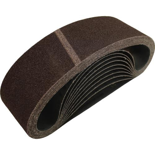 Makita 742312-8A 3" x 24" Abrasive Belt, 40 Grit, 10/pk