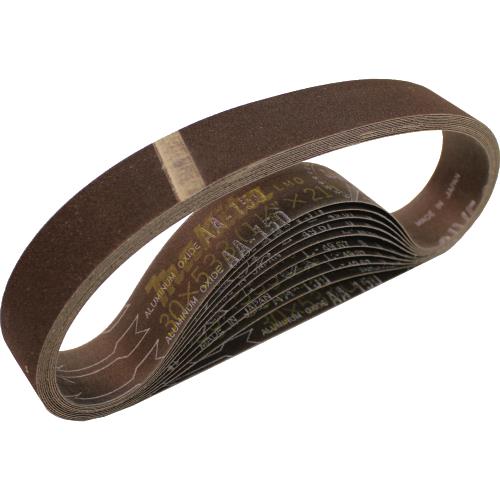 Makita 742334-2 1‘1/8" x 21" Abrasive Belt, 150 Grit, 10/pk