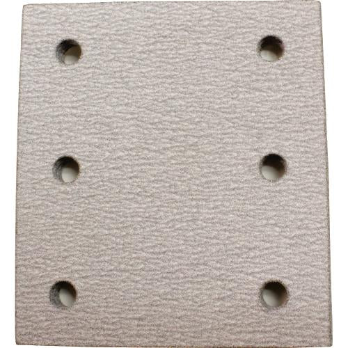 Makita 742531-0 4" x 4˜1/2" Abrasive Paper, Hook and Loop, 150 Grit, 5/pk