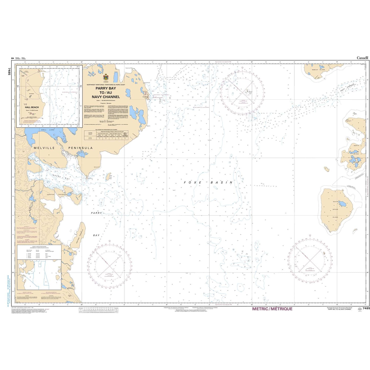 Paradise Clay CAN7485 CHS Parry Bay to/au Navy Channel