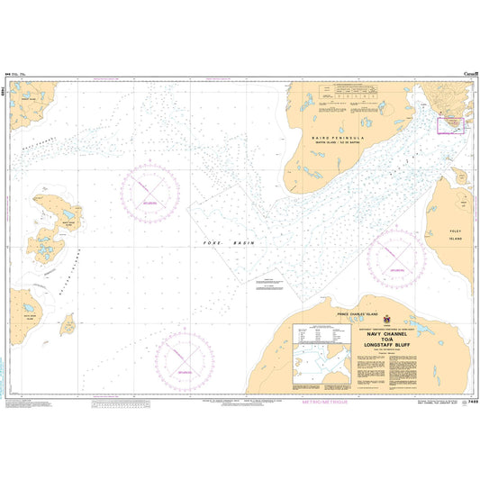 Paradise Clay CAN7489 CHS Navy Channel to/ Longstaff Bluff