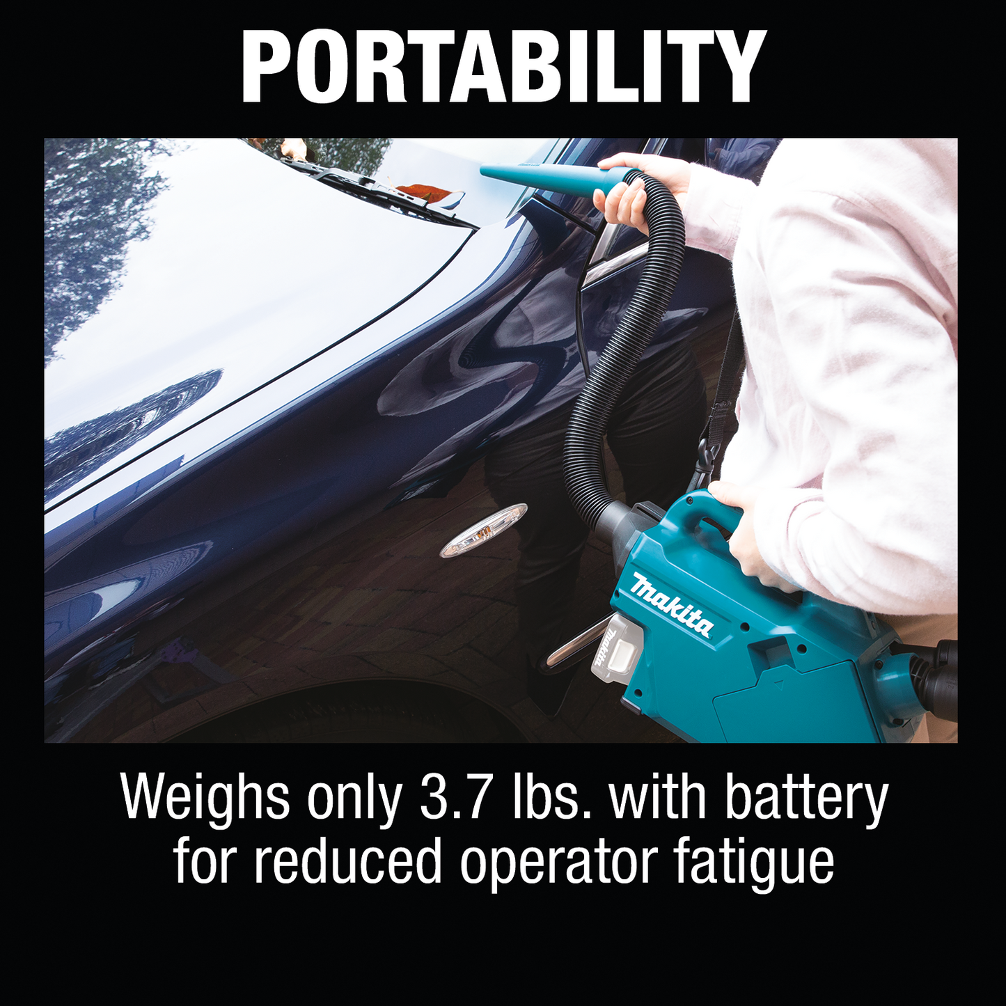 Makita LC09Z 12V max CXT® Lithium‘Ion Cordless Vacuum, Tool Only