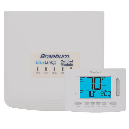 Salus 7500 Universal Wireless 7 Day, 5-2 Day or Non-Prog. 3H / 2C (Includes Thermostat, Control Module & Supply Air Sensor)