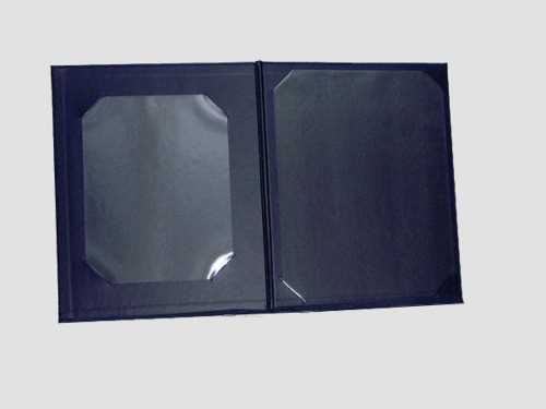 AbilityOne 7510001348179 Binder Retirement Airforce - 11" 8.50" Width X 14" 11.50" Length Sheet Size - 2 Sheet Capacity - Vinyl - Dark Blue - 20/Carton