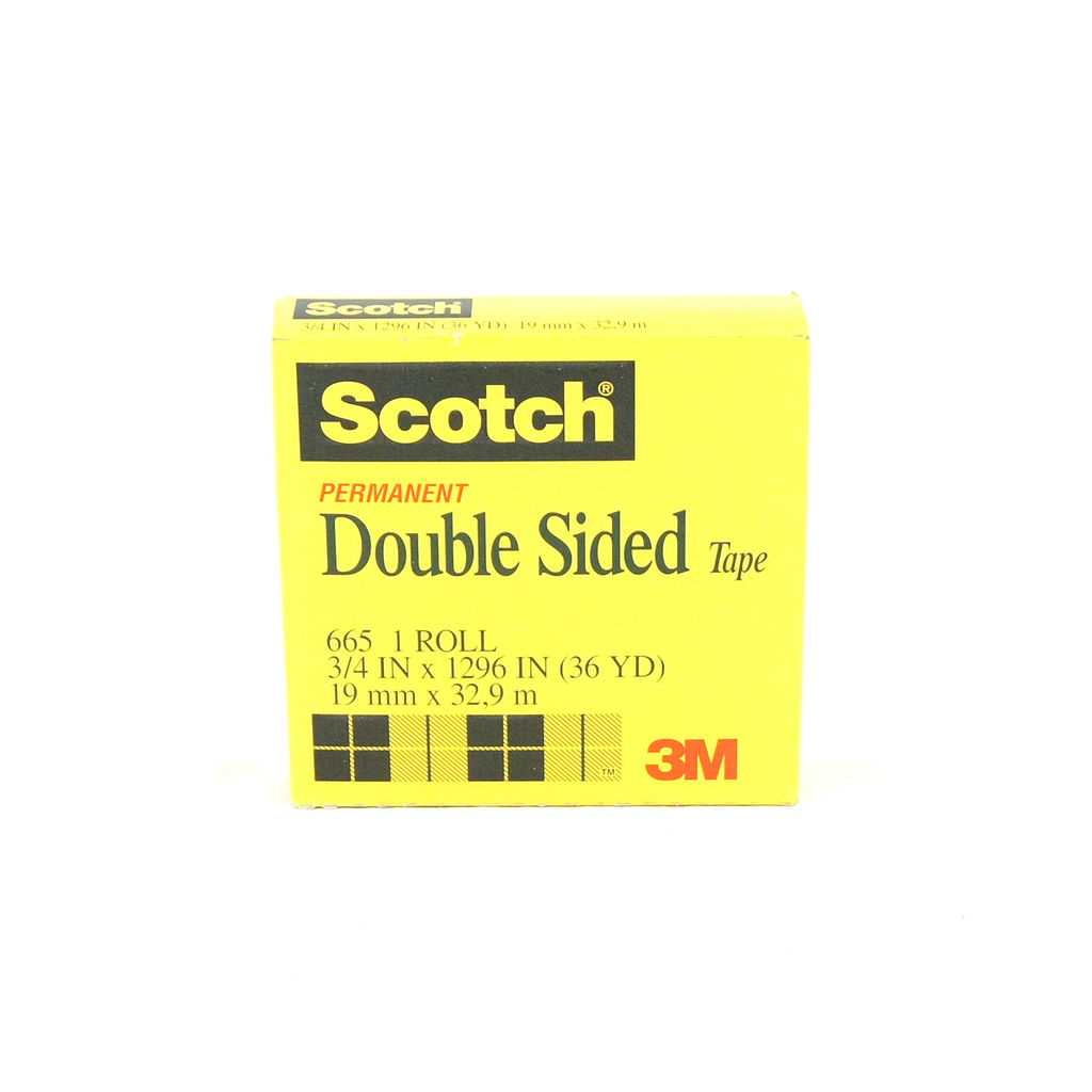 AbilityOne 7510009042663 3M Removable Repositionable Tape 665 Clear 1/4 Inx 72 Yd 144 Rolls Per Case (Cs) - 0.25" Width X 72 Yd Length - Acrylic - 1.20 Mil Acrylic Backing - 144 / Case - Clear