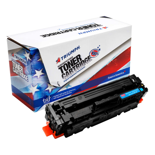 AbilityOne 7510016821929 Toner Cartridge Remanufactured Hp 410A Series Compatible Cyan Ink