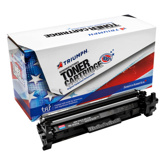 AbilityOne 7510016822181 Toner Cartridge Remanufactured Hp 17A Series Compatible Black Ink