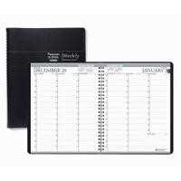 AbilityOne 7510016828112 Professional Planner Dated 2023 Recycled Weekly Black 8-1/2" X 11"