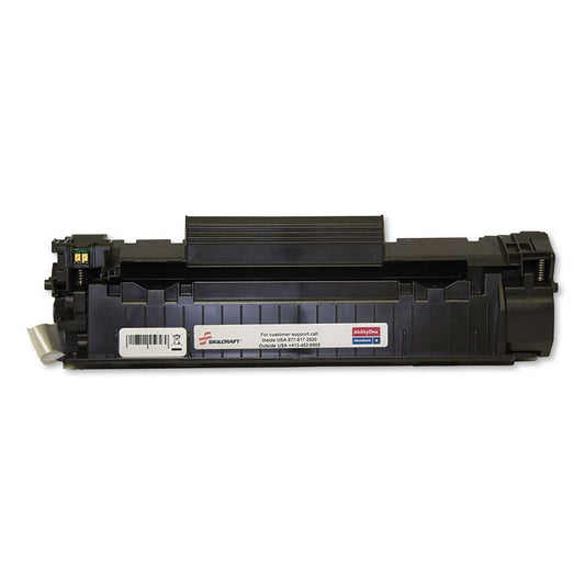 AbilityOne 7510016833774 Skilcraft Toner Cartridge - Alternative For Hp 36A, 36X - Black - Taa Compliant (Sku: 279968)