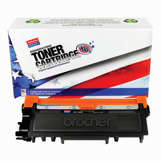 AbilityOne 7510016914480 Toner Cartridge Remanufactured Brother Tn660 Black