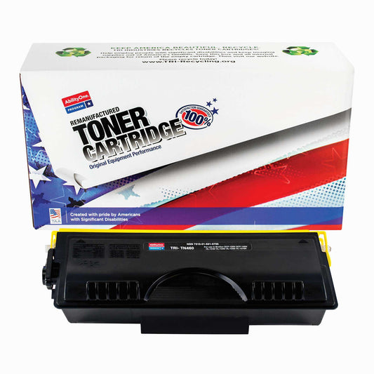 AbilityOne 7510016915758 Toner Cartridge Remanufactured Brother Tn460 Black