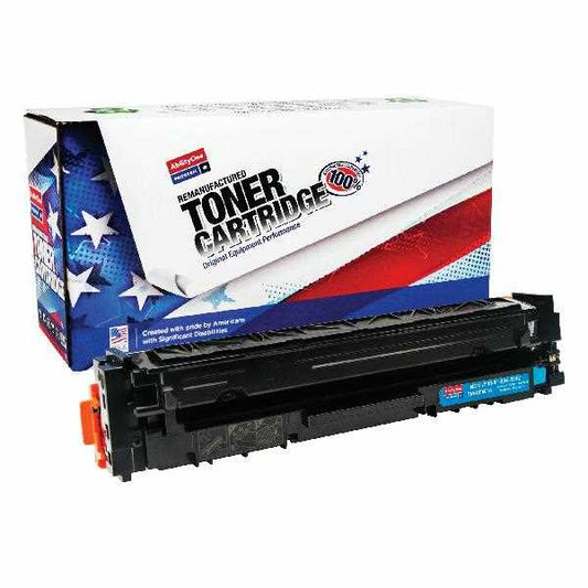 AbilityOne 7510016945342 Remanufactured Toner Cartridge - Hp 202A Series - Page Yield 1300 - Cyan