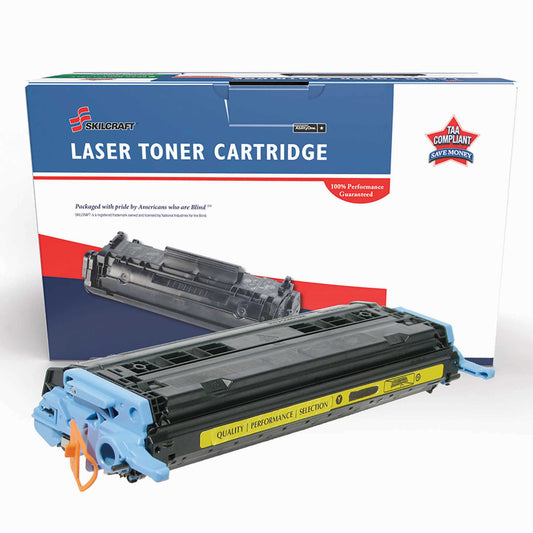 AbilityOne 7510016962220 Skilcraft Laser Toner Cartridges - Hp 124A Compatible - 2,000 Page Yield - Yellow