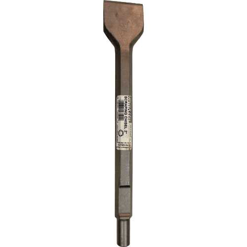 Makita 751234-A 2" X 12" Scraping Chisel, Spline Or 3/4" Hex - 21/32" Round