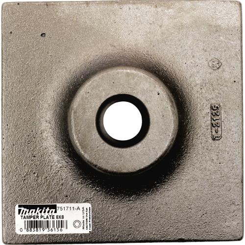 Makita 751711-A 8" x 8" Tamper Plate, 1‘1/8" Hex