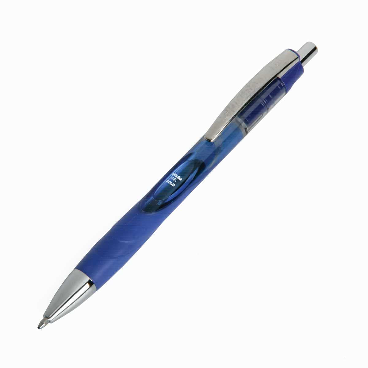 AbilityOne 7520016849425 Vista Gel Ink Pen - 1.0Mm - Bold Point - Blue Ink