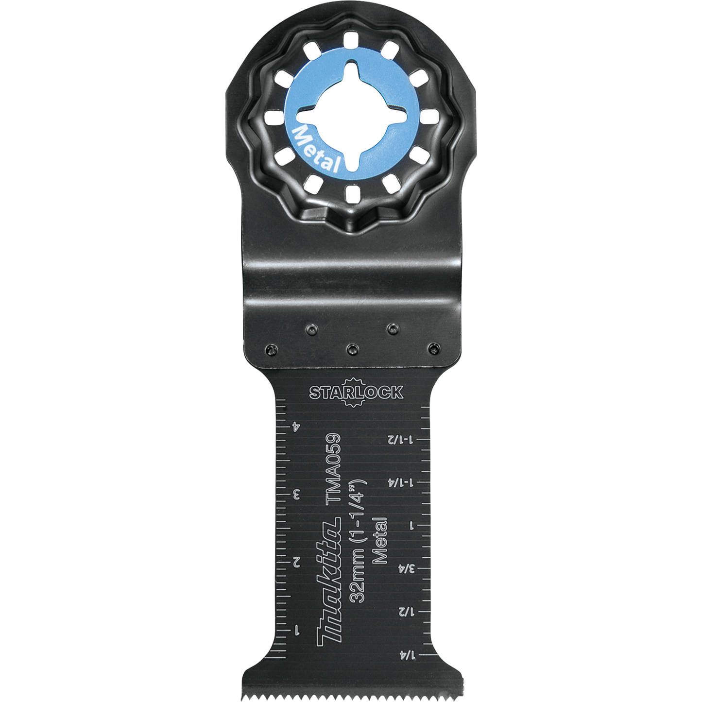 Makita B-67103 Starlock® Oscillating Multi‘Tool 1‘1/4" Bi‘Metal Plunge Cut Blade for Metal Cutting