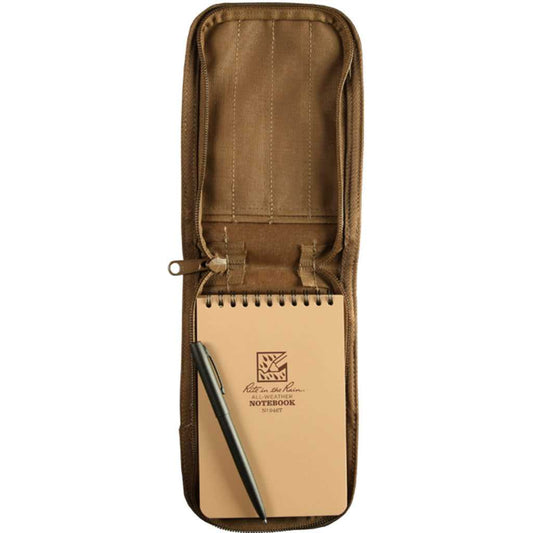 AbilityOne 7530015362665 Rite In The Rain Universal 4 In X 6 In Tan Kit Tan Cordura Fabric Cover - 50 Sheets 100 Pages 4" X 6"Tan Paper