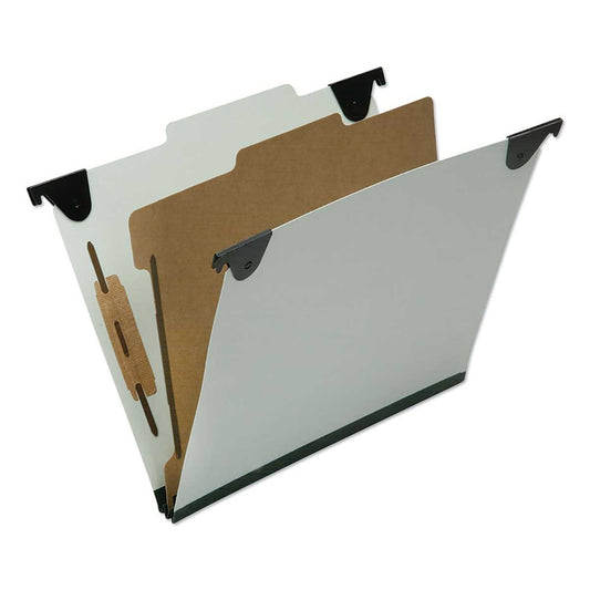 AbilityOne 7530016816253 Skilcraft 1-Divider Hanging Classification Folders (Sku: 279958)