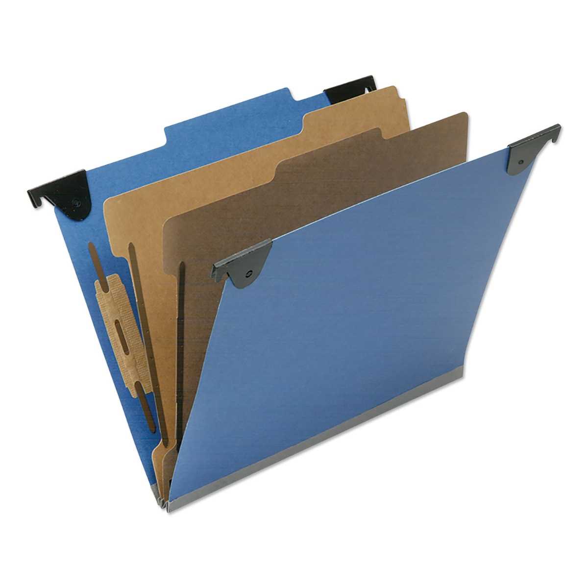 AbilityOne 7530016817011 Skilcraft 6 Section 2/5 Roc Tab Hanging Folders (Sku: 279960)