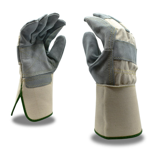 Cordova Safety 7550XL Palm, Cowhide, Tuf-Cor®, Side, Split, Gauntlet