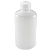 Globe Scientific 7560250BKS Bottle Narrow Mouth Boston Round HDPE with PP Closure 250mL Bulk Packed with Bottles and Caps Bagged Separately 250/Case