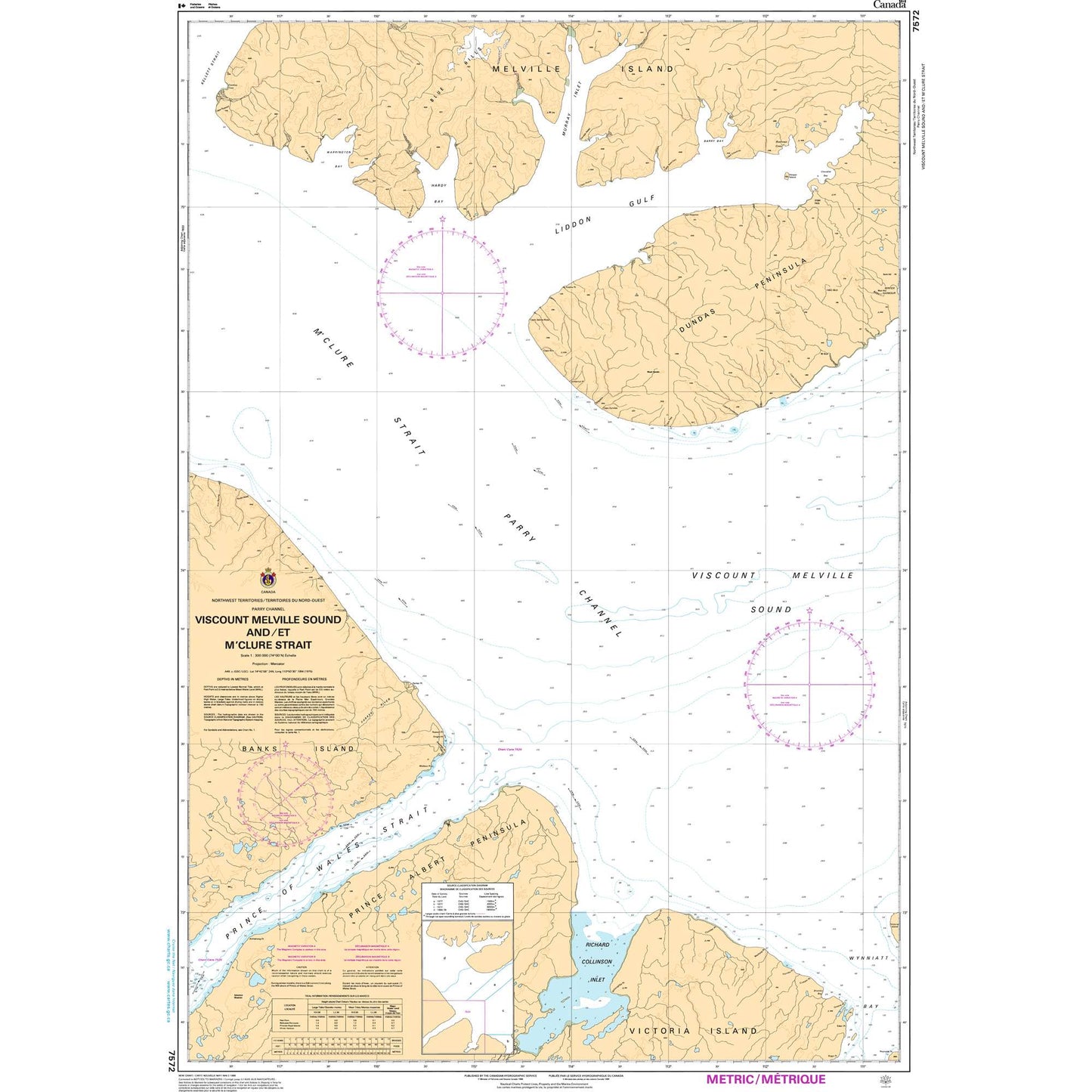 Paradise Clay CAN7572 CHS Viscount Melville Sound and/et M'clure Strait