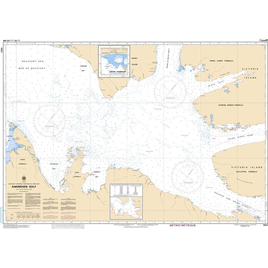 Paradise Clay CAN7621 CHS Chart Amundsen Gulf
