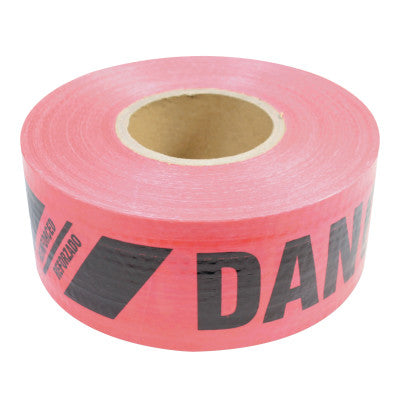 Presco SBR35XR174 Reinforced Danger Peligro Tape 3" X 500' (1 RL)