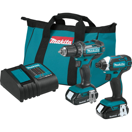 Makita CT225SYX 18V LXT® Lithium‘Ion Compact Cordless 2‘Pc. Combo Kit (1.5Ah)