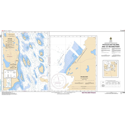 Paradise Clay CAN7646 CHS Chart McClintock Bay and/et Wilkins Point