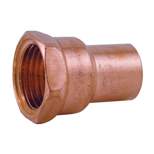 Jones Stephens C75118 1-1/2" C x FIP Wrot Copper Female Adapter