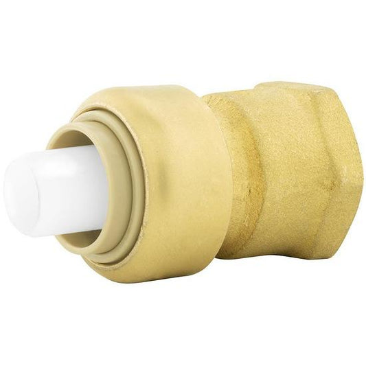 Jones Stephens C76503LF 1/2" x 1/2" FPT PlumBite® Push On Adapter