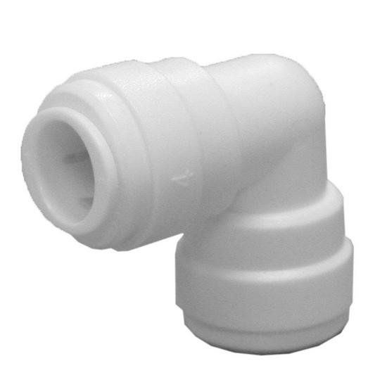 Jones Stephens C76868 1/4" Tube OD Plastic Push On 90° Elbow