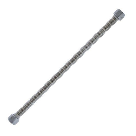 Jones Stephens J39718 3/4" FIP x 3/4" FIP x 18" Stainless Steel Corrugated Water Heater Connector