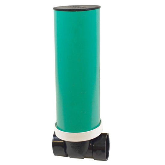 Jones Stephens B05300K 3" ABS Backwater Valve with Extension Kit and Cast Iron Lid