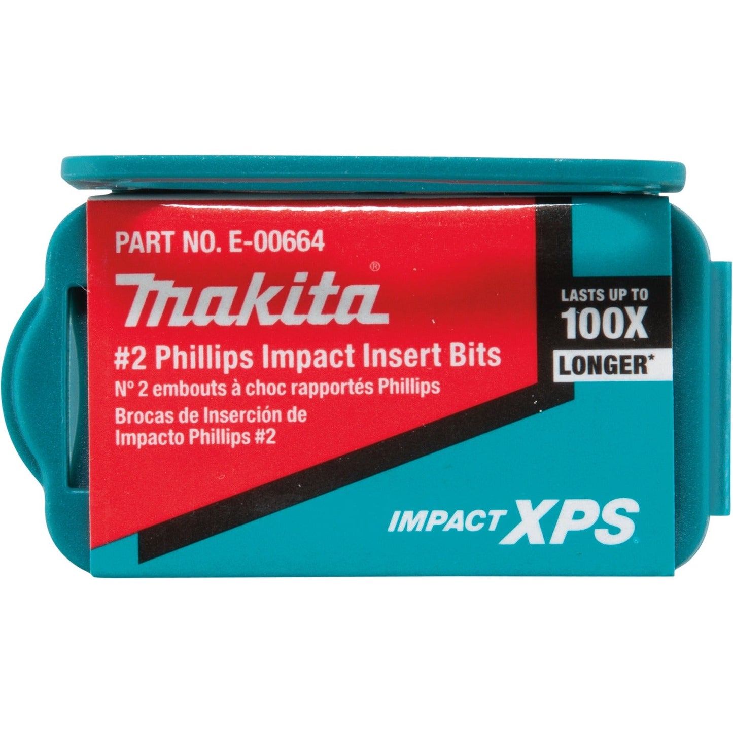 Makita E-00664 Impact XPS® #2 Phillips 1" Insert Bit, 15/pk