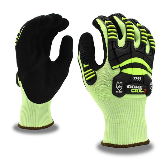 Cordova Safety 7755S Impact, OGRE® CRX-3, Sandy Nitrile, A3